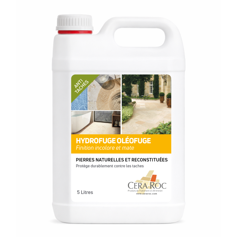 Traitement Hydrofuge Oléofuge Pierre, intérieur et extérieur