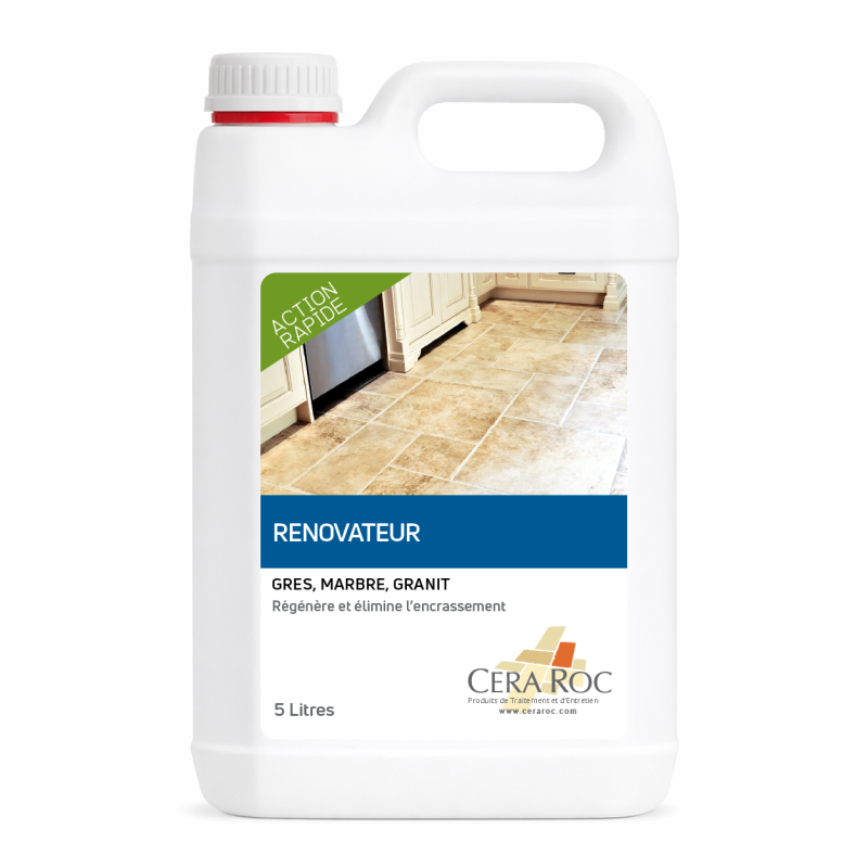 Rénovateur pour Carrelages Grès & Emaillés, régénère les surfaces
