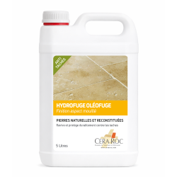 Hydrofuge effet mouillant pour travertin - Cera Roc