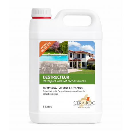 Destructeur de dépôts verts et taches noires concentré