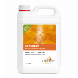 Cire terre cuite et tomette