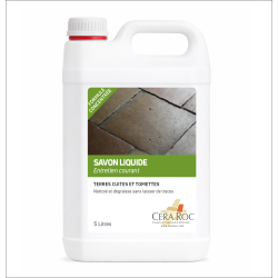 Vente et conseils en Savon naturel pour l'entretien courant des Terres cuites & Tomettes