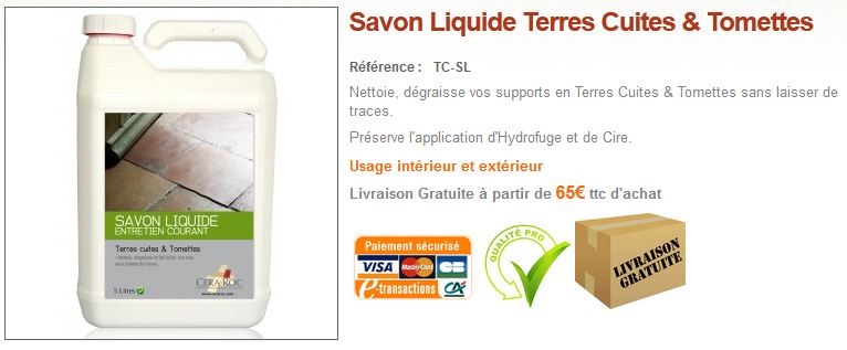 Savon Liquide Tomette