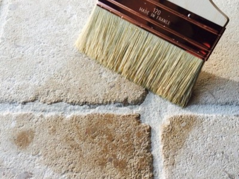 Comment appliquer de l'hydrofuge sur votre Travertin intérieur et extérieur ?